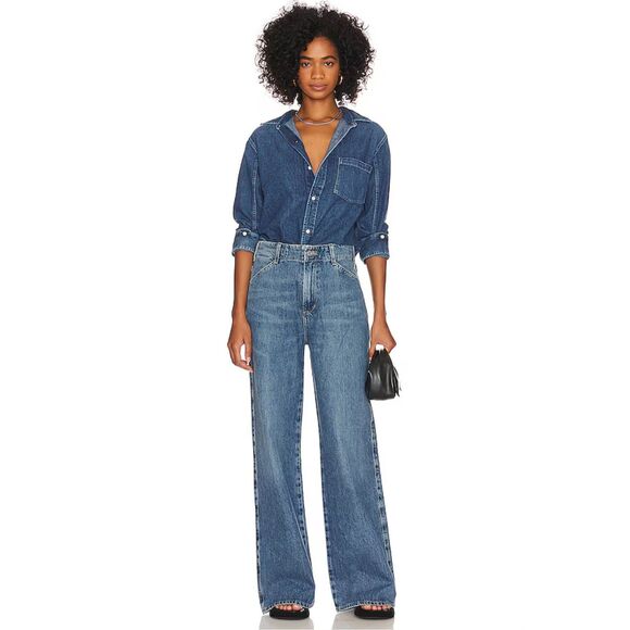 Citizens of Humanity Paloma Utility Trouser Jeans in Poolside - Picture 4 of 10